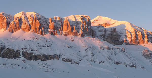 Arabba nelle Dolomiti